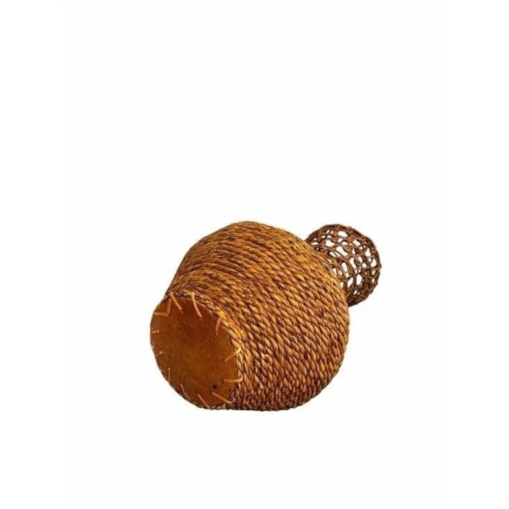 American Rope & Reed Handwoven Vase MCM - Picture 4 of 4